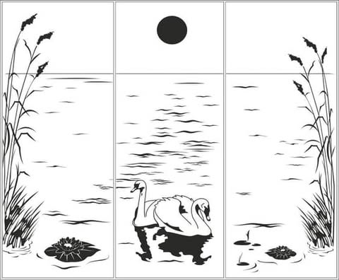 Qumlama Şüşə Nümunəsi 4