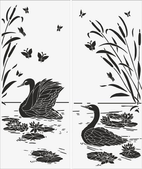 Qumlama Şüşə Nümunəsi 6