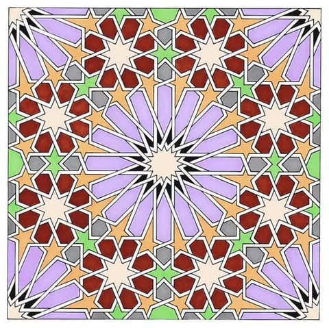 Vitraj Şüşə Nümunəsi 7